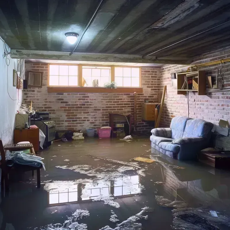 Flooded Basement Cleanup in Franklin, WV